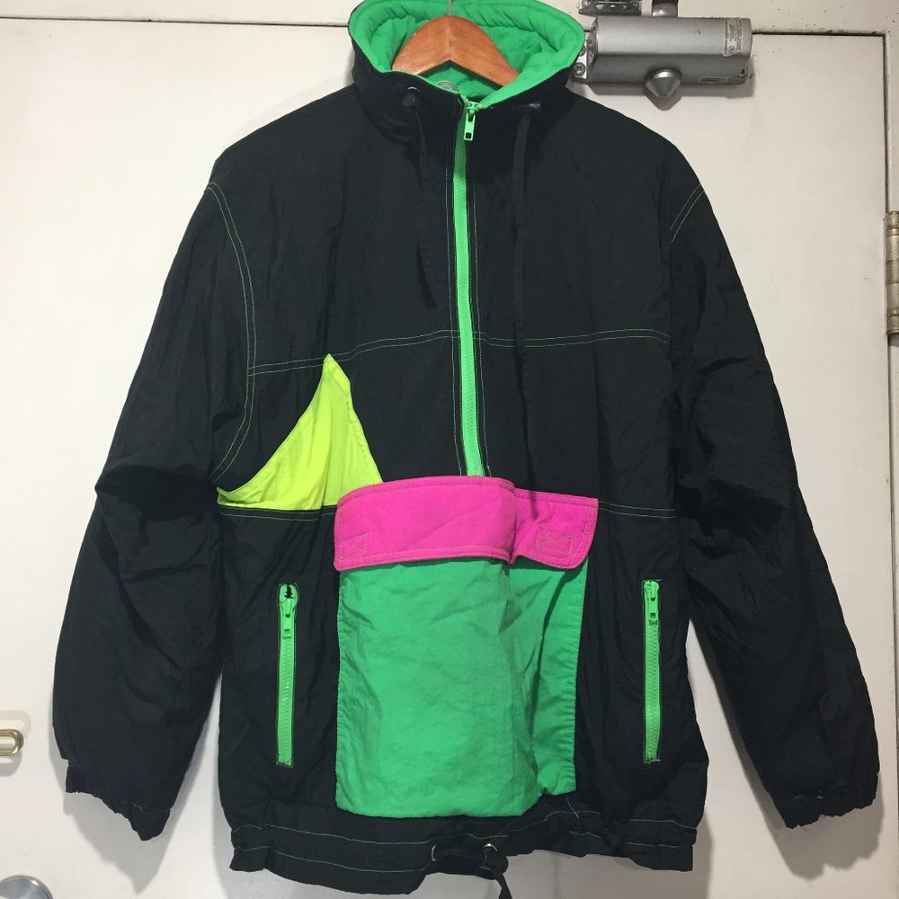 VINTAGE ACTION GEM COLORBLOCK JACKETS SIZE 12